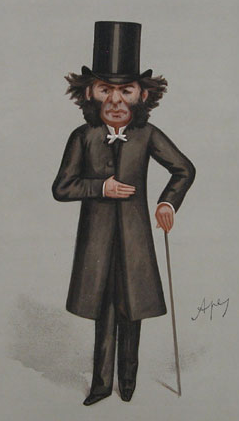 Portrait of H. R. (Hugh Reginald) Haweis