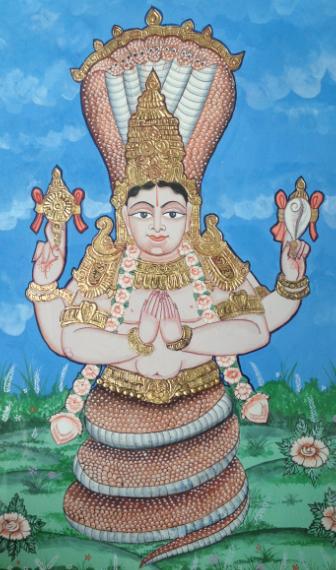 Portrait of Patañjali