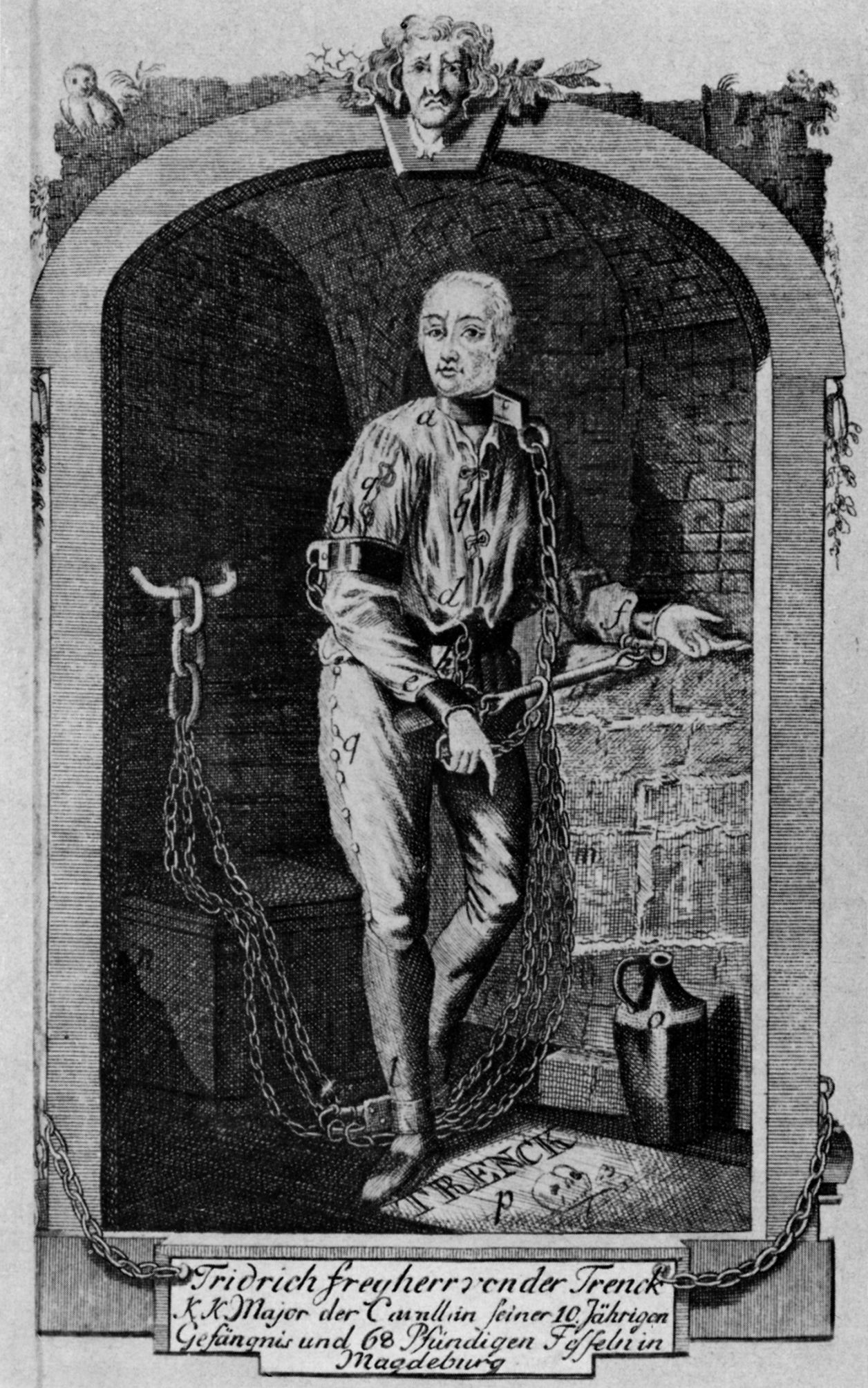 Portrait of Friedrich Trenck