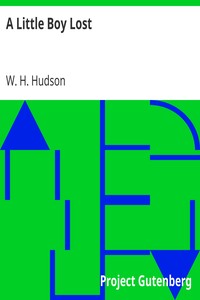 A Little Boy Lost by W. H. (William Henry) Hudson