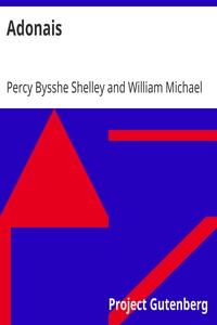 Adonais by Percy Bysshe Shelley