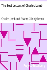 The Best Letters of Charles Lamb by Charles Lamb