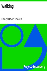 Walking by Henry David Thoreau