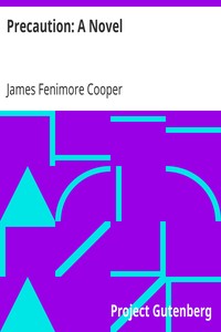 Precaution: A Novel by James Fenimore Cooper