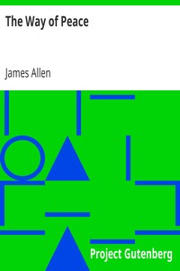 The Way of Peace by James Allen