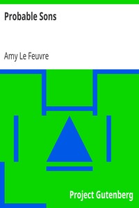 Probable Sons by Amy Le Feuvre