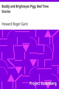 Buddy and Brighteyes Pigg: Bed Time Stories by Howard Roger Garis