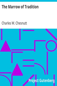 The Marrow of Tradition by Charles W. (Charles Waddell) Chesnutt