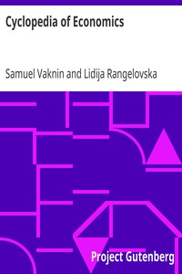 Cyclopedia of Economics by Samuel Vaknin