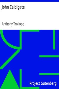 John Caldigate by Anthony Trollope