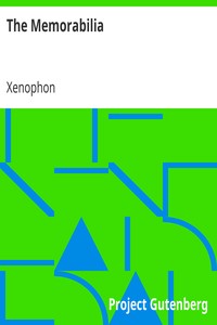 The Memorabilia by Xenophon