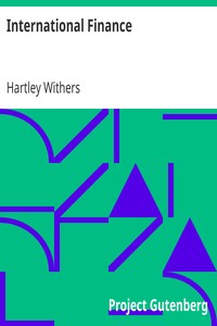 International Finance by Hartley Withers