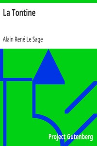 La Tontine by Alain René Le Sage