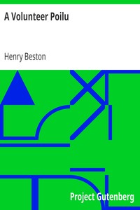 A Volunteer Poilu by Henry Beston