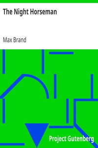 The Night Horseman by Max Brand