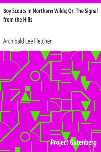 Boy Scouts in Northern Wilds; Or, The Signal from the Hills by Archibald Lee Fletcher