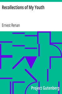 Recollections of My Youth by Ernest Renan