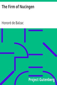 The Firm of Nucingen by Honoré de Balzac