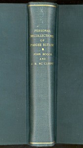 Personal Recollections of Pardee Butler by Pardee Butler