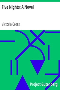 Five Nights: A Novel by Victoria Cross