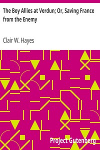 The Boy Allies at Verdun; Or, Saving France from the Enemy by Clair W. (Clair Wallace) Hayes