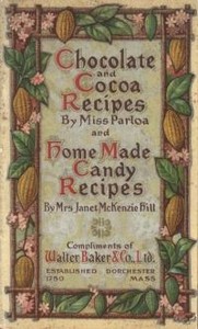 Chocolate and Cocoa Recipes and Home Made Candy Recipes by Maria Parloa