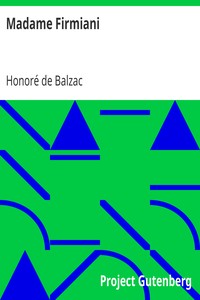 Madame Firmiani by Honoré de Balzac