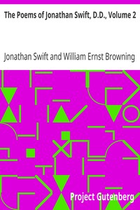 The Poems of Jonathan Swift, D.D., Volume 2 by Jonathan Swift
