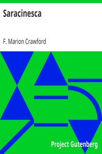 Saracinesca by F. Marion (Francis Marion) Crawford