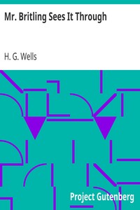 Mr. Britling Sees It Through by H. G. Wells
