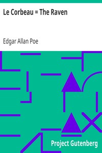 Le Corbeau = The Raven by Edgar Allan Poe