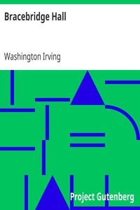 Bracebridge Hall by Washington Irving