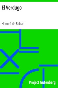 El Verdugo by Honoré de Balzac