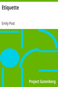 Etiquette by Emily Post