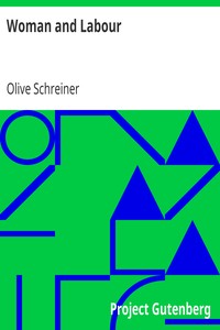 Woman and Labour by Olive Schreiner