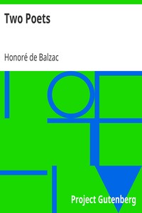 Two Poets by Honoré de Balzac