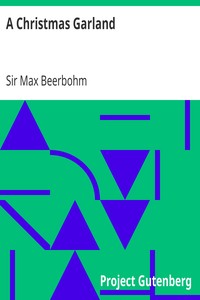 A Christmas Garland by Max Beerbohm