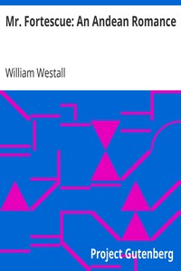 Mr. Fortescue: An Andean Romance by William Westall