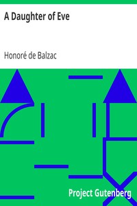 A Daughter of Eve by Honoré de Balzac