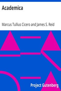 Academica by Marcus Tullius Cicero
