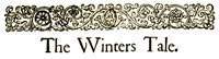 The Winter's Tale by William Shakespeare