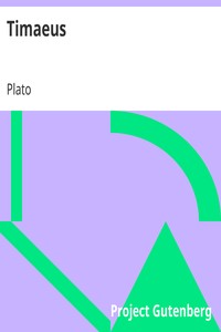 Timaeus by Plato