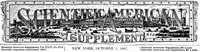 Scientific American Supplement, No. 613, October 1, 1887 by Various