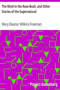 The Wind in the Rose-Bush, and Other Stories of the Supernatural by Mary Eleanor Wilkins Freeman