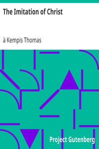 The Imitation of Christ by à Kempis Thomas