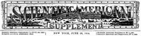 Scientific American Supplement, No. 443,  June 28, 1884 by Various