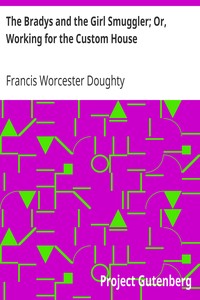 The Bradys and the Girl Smuggler; Or, Working for the Custom House by Francis Worcester Doughty