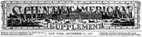 Scientific American Supplement, No. 611, September 17, 1887 by Various