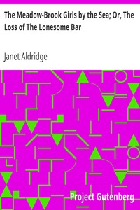 The Meadow-Brook Girls by the Sea; Or, The Loss of The Lonesome Bar by Janet Aldridge
