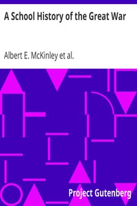 A School History of the Great War by Albert E. (Albert Edward) McKinley